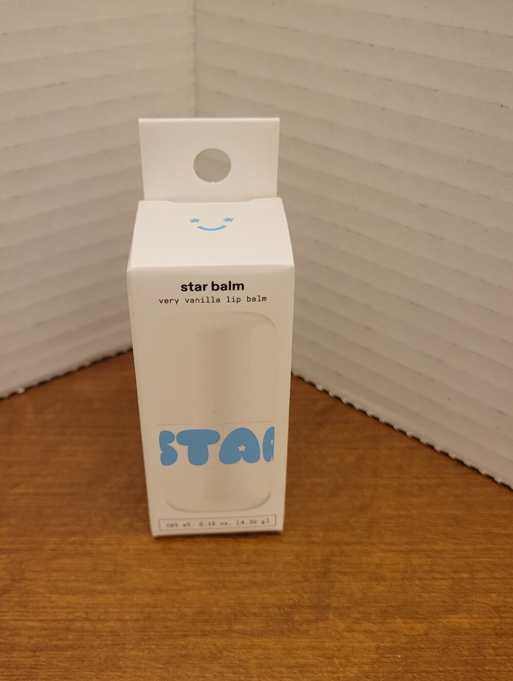 Starface Very Vanilla Lip Balm, NEW